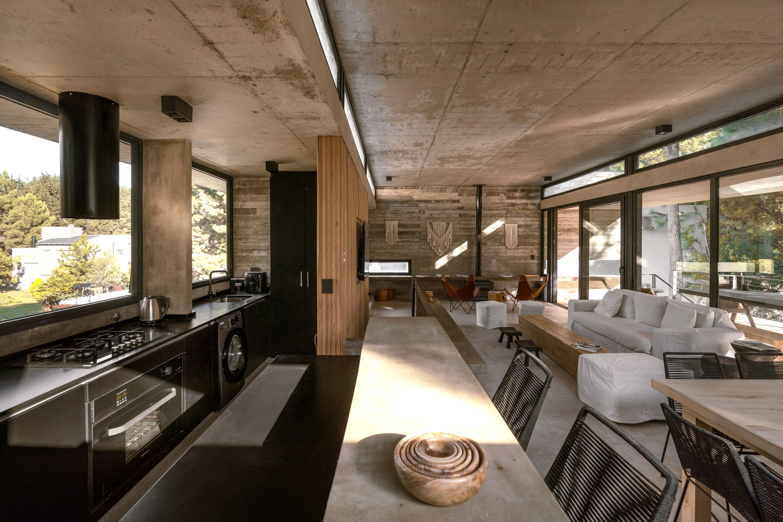 Case E, architecture view
